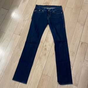 Rock and republic dark wash jeans, size 25